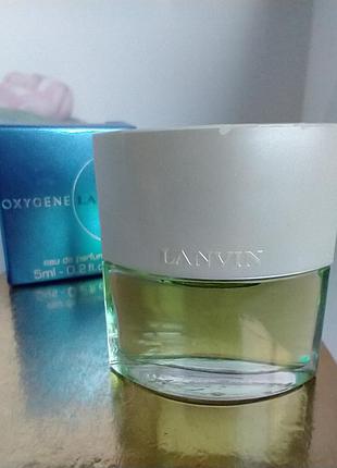 Oxygène lanvin миниатюра 5мл винтаж