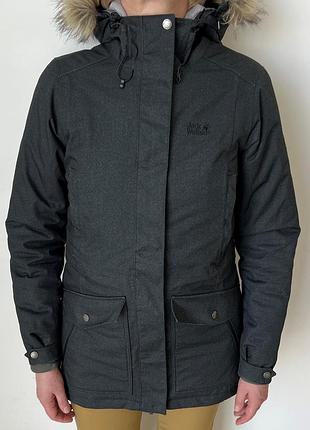 Женская парка jack wolfskin coastal range parka