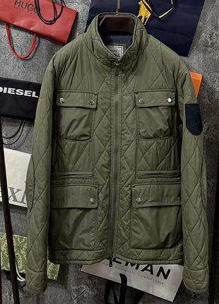 Куртка чоловіча овершот arqueonautas zip military patch jacket хакі l