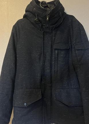 Куртка чоловіча zara синя 2