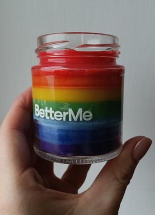 Соевая свеча радуга 🌈
250 мл