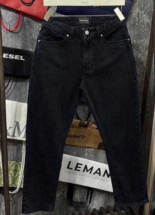 Джинси чоловічі штани abrand cropped straight denim jeans синій m