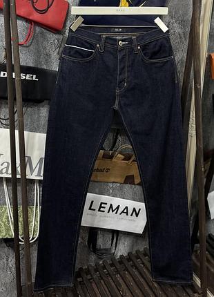 Джинси чоловічі штани neuw nieuwlandstraat lou slim denim jeans синій m size 32