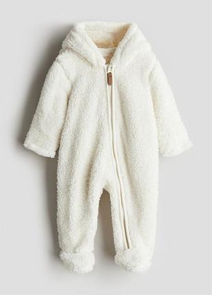Комбинезон плюшевой шерпа h&amp;m