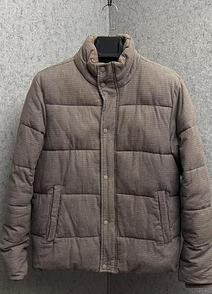 Чоловіча бежева куртка від бренду topman