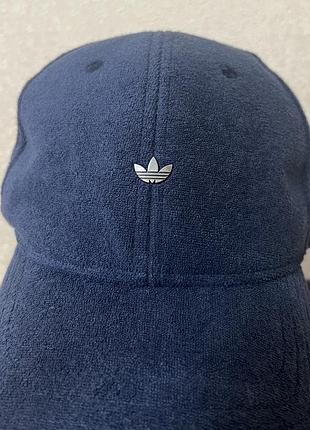 Adidas towelling navy cap