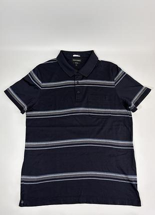 Чоловіче поло enrico rosselli з мерсеризованої бавовни (100% mercerized cotton), розмір l