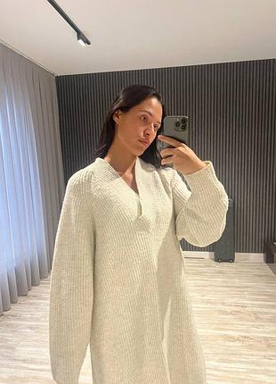 Светр-сукня zara knit