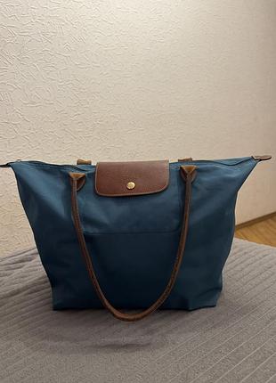 Оригінальна сумка longchamp le pliage large (шопер)