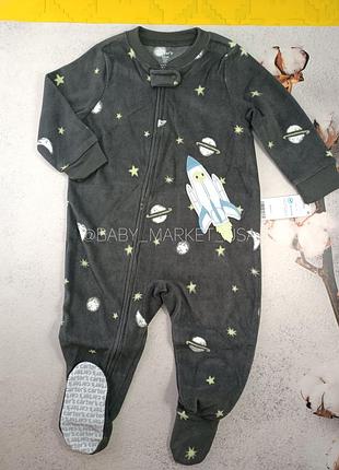 12м18м флисовые человечки carters, новая коллекция