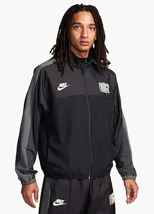 Новая мужская куртка ветровка олимпийка nike starting 5 black