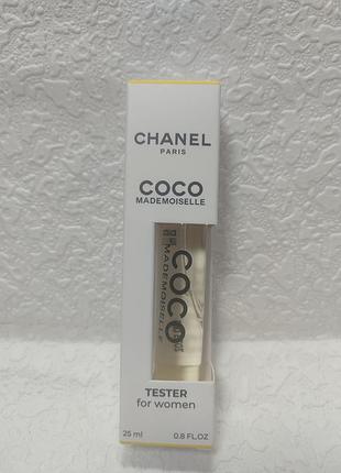 Мини-версию (тестер) женского парфюма chanel coco mademoiselle объемом 25 мл (0,8 fl. oz.).