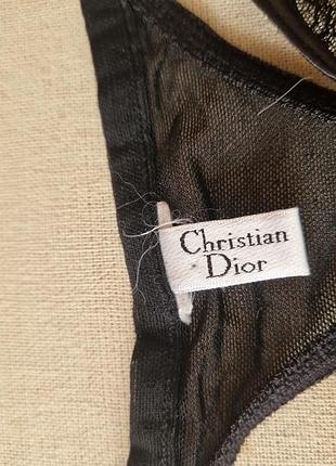 Трусики dior мереживні прозорі 5
