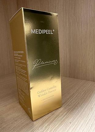 Есенція для обличчя проти зморщок  medi peel premium golden camellia wrinkle essence