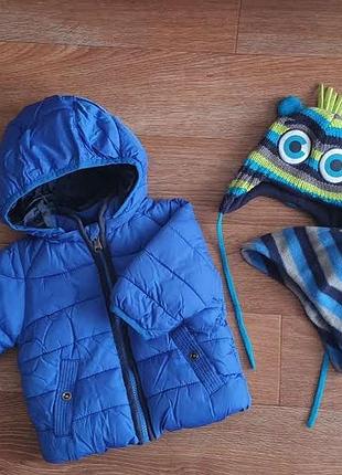 Демісезонна куртка zara baby на хлопчика 3-6 місяців 68 розмір