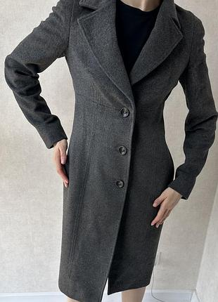 Пальто шерстяное max mara женское