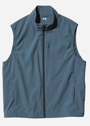 Жилет uniqlo  s m синій