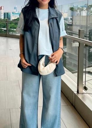 Жилет uniqlo  s m синій 3