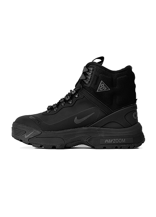 Мужские кроссовки nike acg air zoom gaiadome fur black