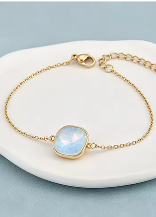 Браслет "sky blue opal"