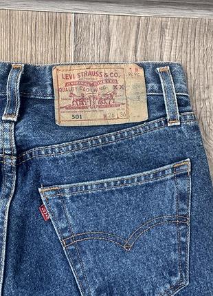 Джинси levis 501 w26 l36