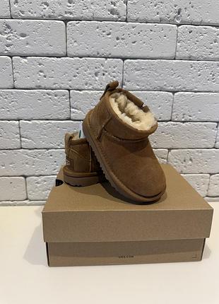 Дитячі замшеві чоботи ugg classic
