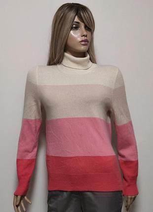 M&amp;s autograph cashmere кашеміровий светр колор блок/15630/
