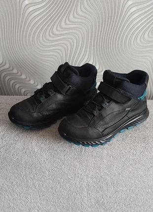 Дитячі водонепроникні черевики серії ecco exostrike kids з мембраною gore-tex