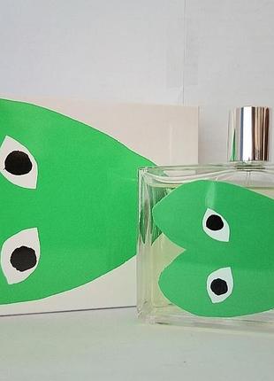 Сomme des garcons green play, туалетна вода.