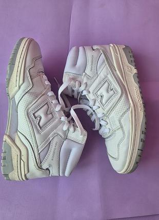 Кросівки чоловічі new balance 650 високі білі