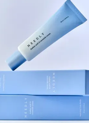 Needly azelaic acid 12 відновлювальний крем для обличчя з 12% азелаїнової кислоти та церамідами 30 мл