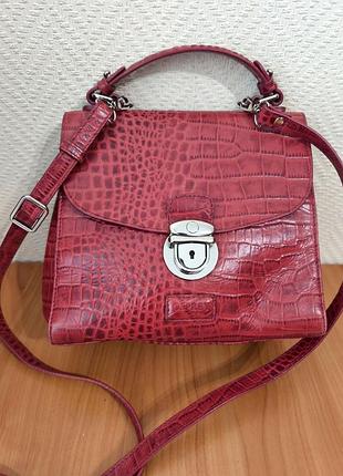Osprey london кожаная сумка кросс-боди