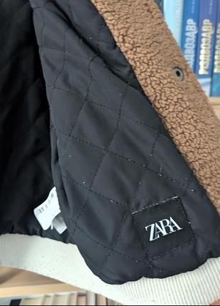 Куртка тедди на мальчика zara 4