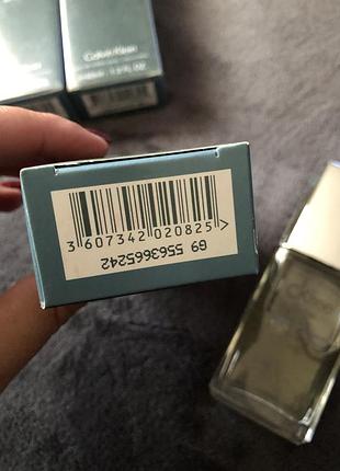 Парфум чоловічий calvin klein 40 ml 3