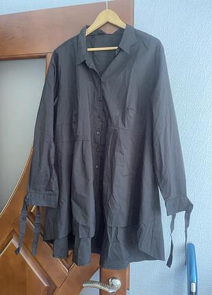 Блузка-рубашка новая, большой размер