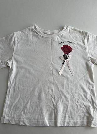 Футболка zara для дівчинки