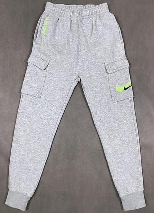 Джоггеры nike - xs/s - на флисе штаны спортивные мужские