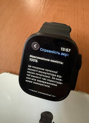 Apple watch ultra 2 49 мм, акум 100%