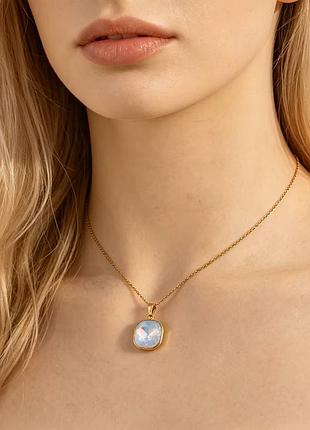 Кольє "sky blue opal" 2