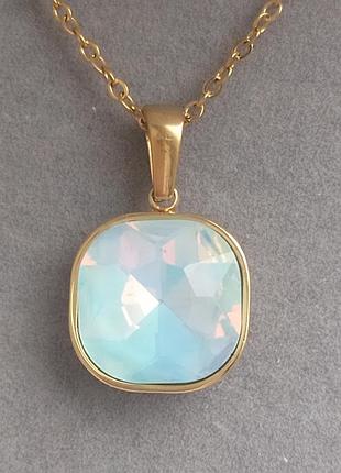 Кольє "sky blue opal" 9