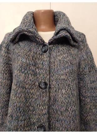 Вовняний кардиган benetton 5
