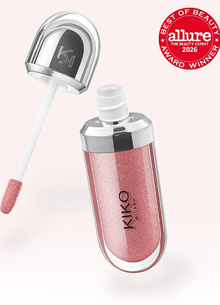 Блиск для губ kiko milano 3d hydra lipgloss - 35 pearly warm mauve (000010-35)