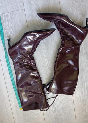Сапоги жіночі шкіряні 8