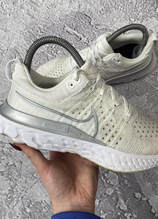 Nike react infinity run flyknit 2 оригінал 38,5 розмір жіночі спортивні кросівки nike react 3