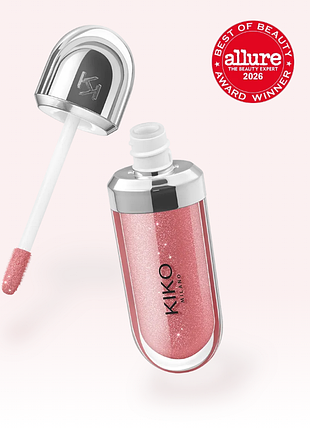 Блиск для губ kiko milano 3d hydra lipgloss - 32 pearly natural rose (000010-32)