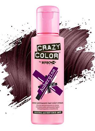 Тинт-фарба для волосся no50 баклажан crazy color, 100 мл