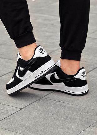 Nike air force 1 black and white