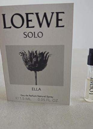 Loewe solo loewe ella eau de parfum