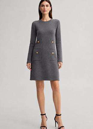 Тепла жіноча сукня zara, розмір м