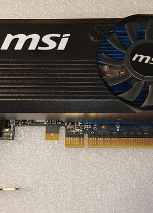 Видеокарта msi pci-ex geforce gt 730 1024mb gddr5 (64bit) (1006/5000) (vga, dvi, hdmi) (n730k-1gd5lp/oc) (низкопрофильная)